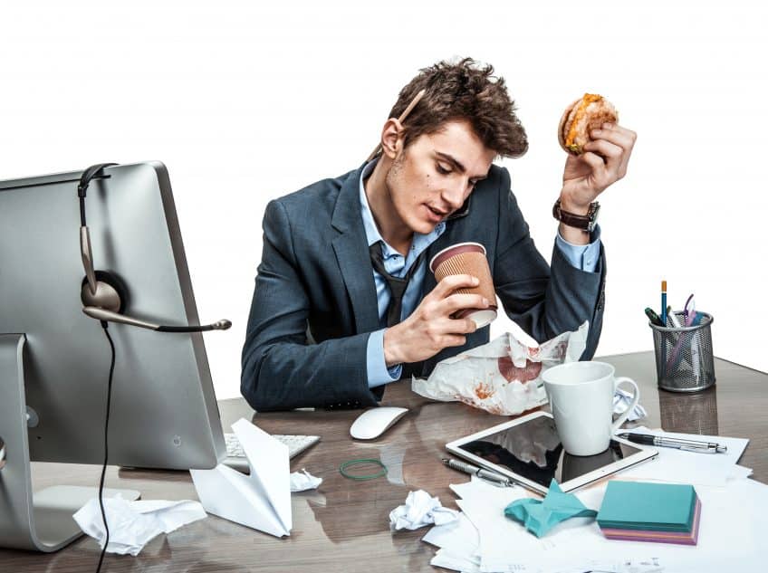 Eating At your Desk – Sin or Win?
